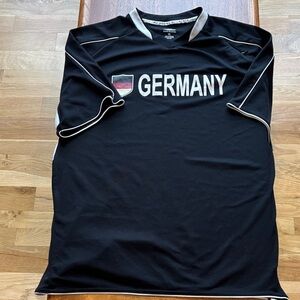 Umbro Vintage Men’s XL Germany National Soccer Jersey Black/White World Cup!
